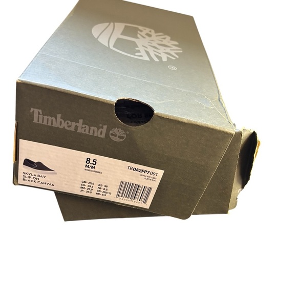 Women’s Timberland Black and White Slip-On Sneakers - Picture 4 of 5